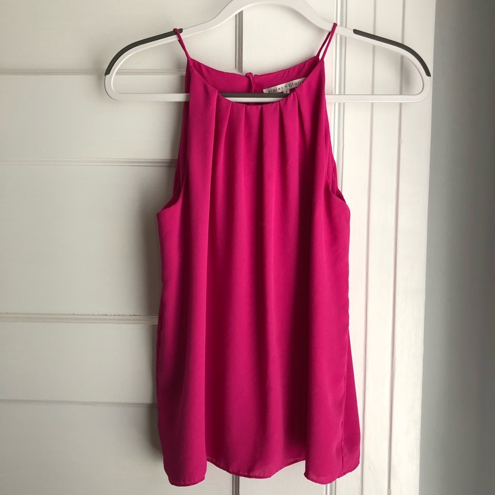 Violet & Claire High Neck Tank